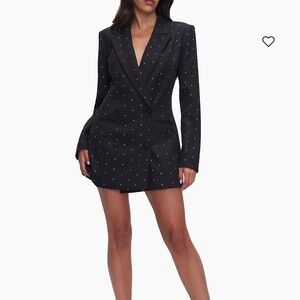 Good American Black Long Sleeve Dress